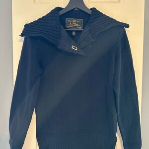 Ralph Lauren Black Label Men's Navy Turtleneck Sweater